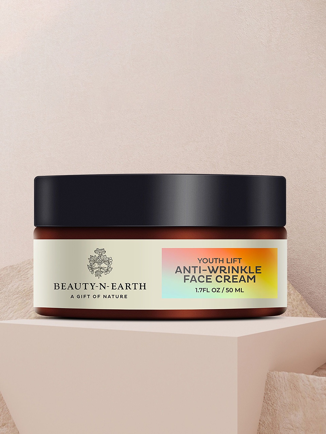 

BEAUTY-N-EARTH Youth Lift Anti Wrinkle Cream With Vitamin E - 50 g, Yellow