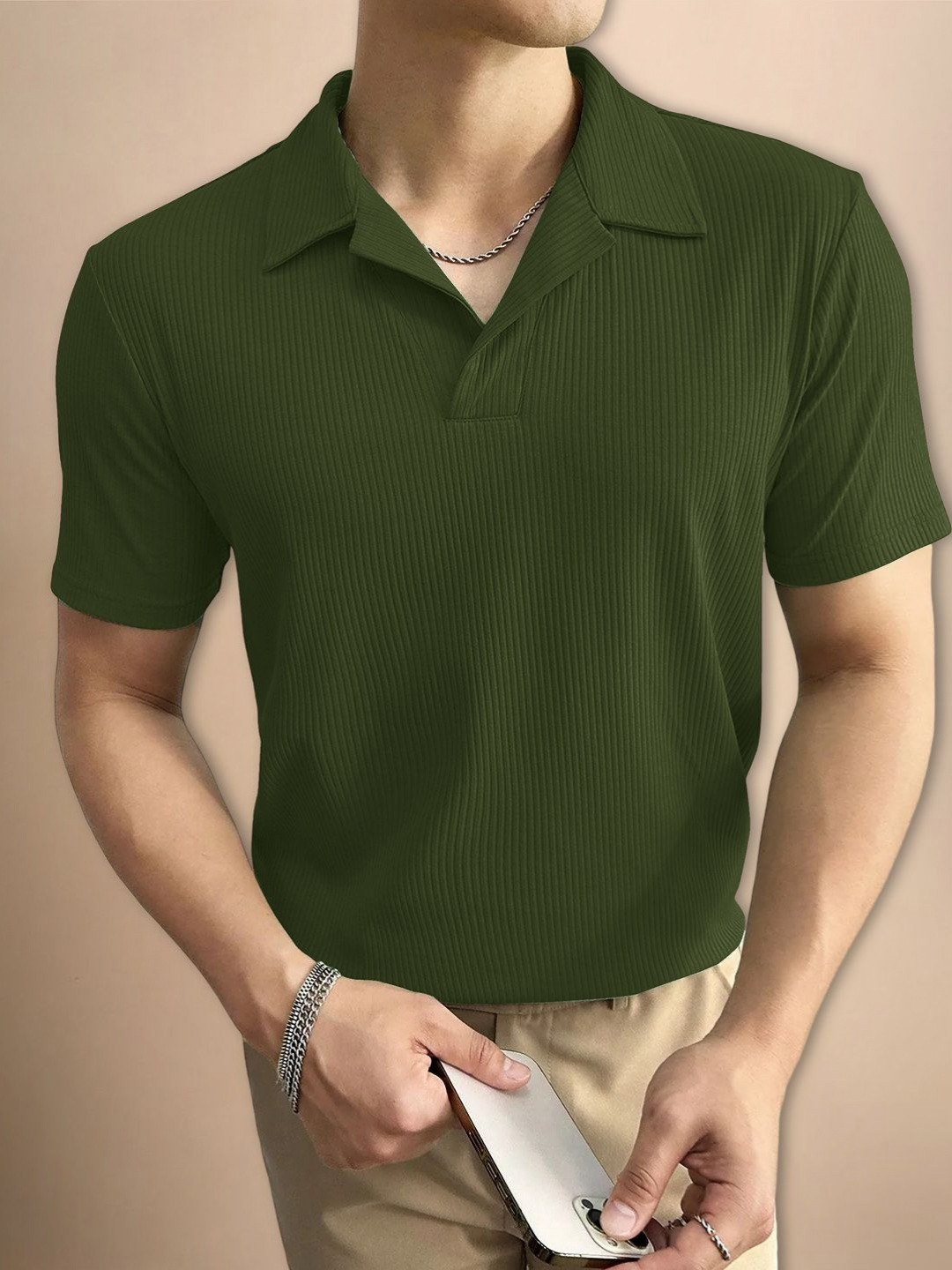 

Moda Rapido Men T-shirt, Green