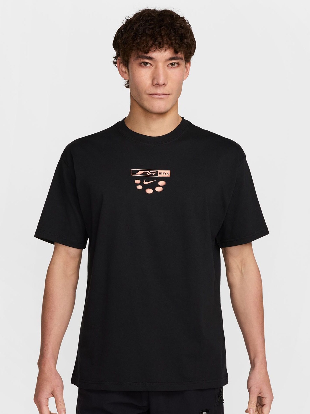 

Nike Sportswear Max90 Men Printed T-Shirt, Black