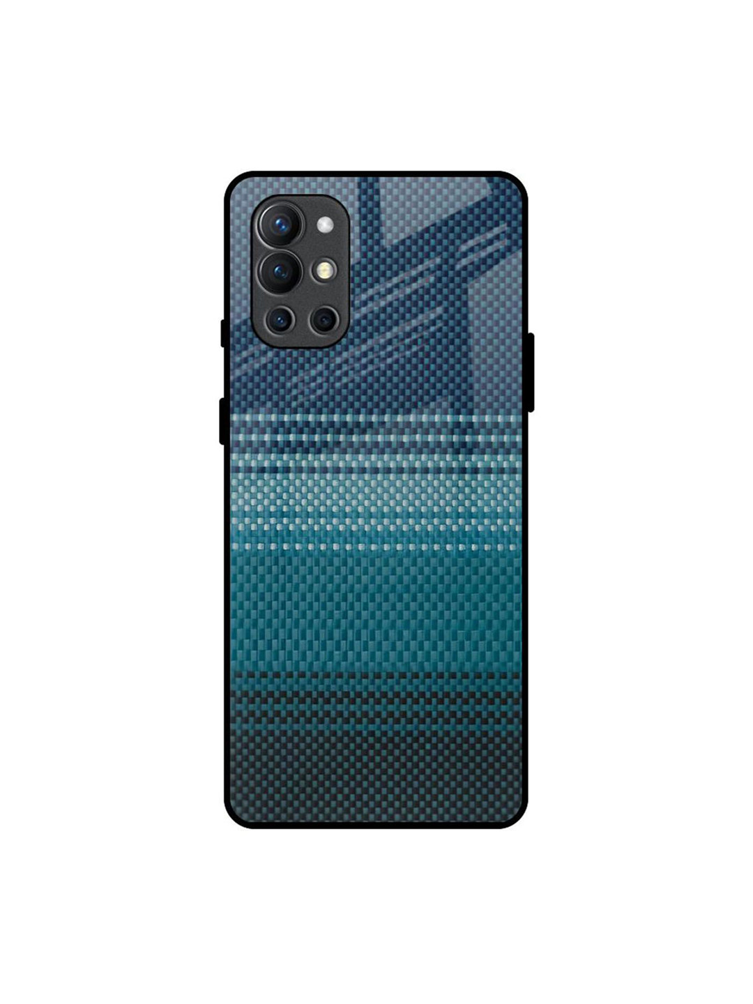 

QRIOH Geometric Printed OnePlus 9R Back Case Mobile Accessories, Grey