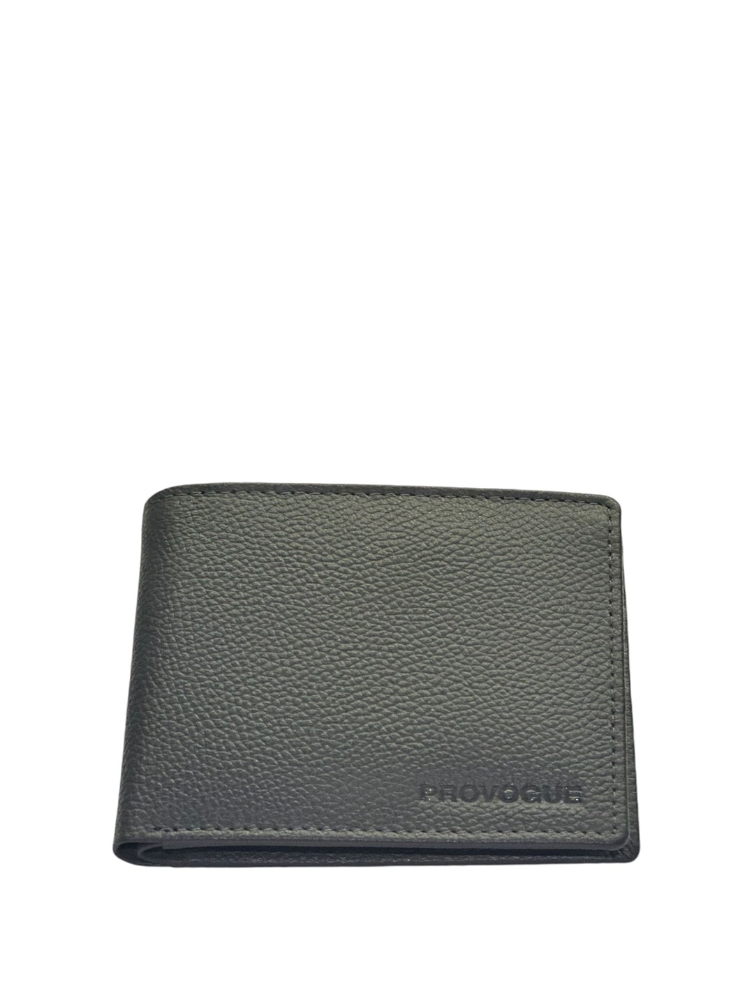 

Provogue Men Leather Two Fold Wallet, Grey