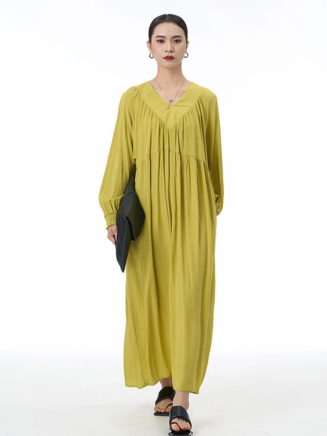 

JC Collection Kaftan Maxi Dress, Yellow