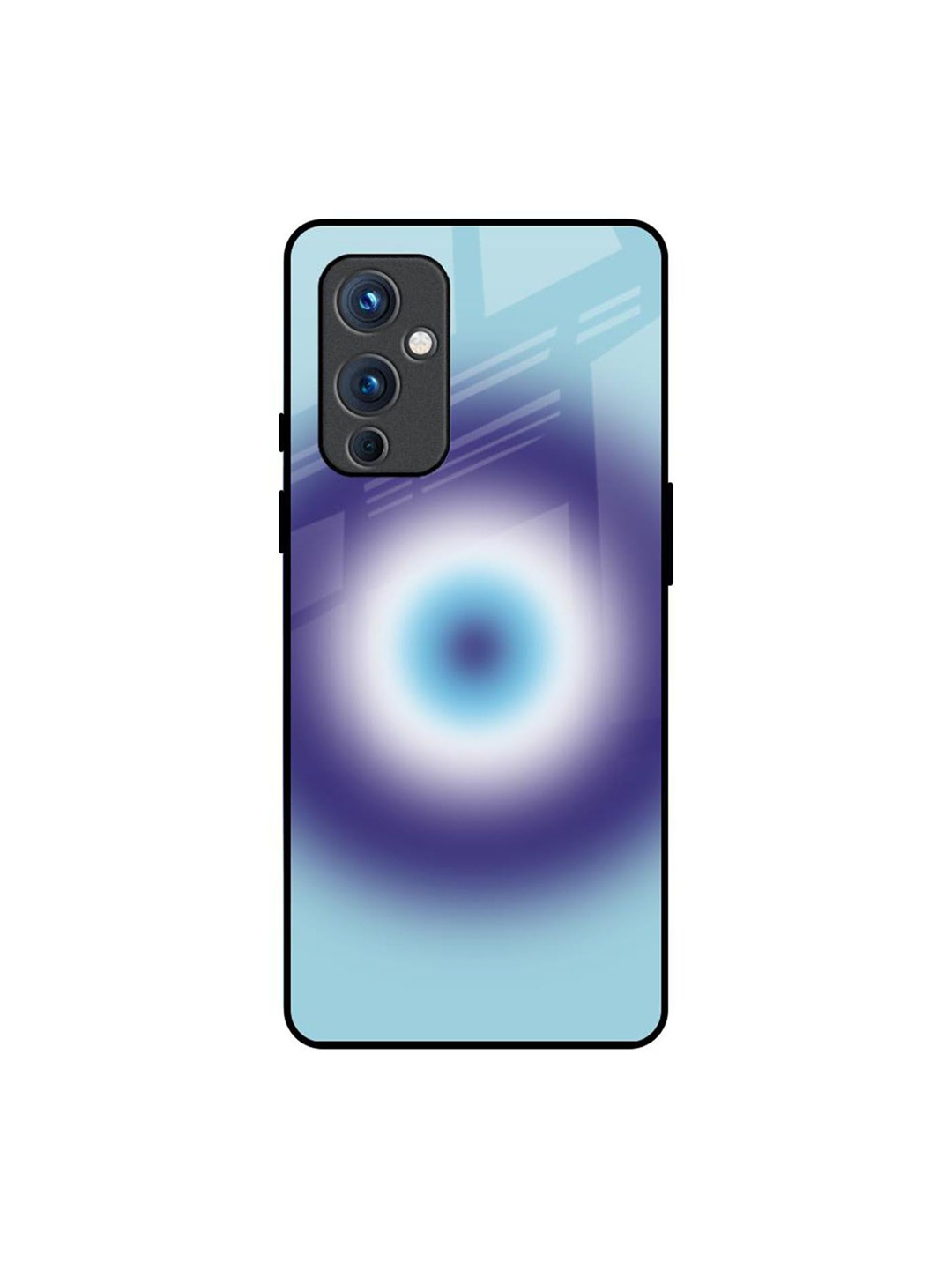 

QRIOH Quirky Printed OnePlus 9 Back Case Mobile Accessories, Blue