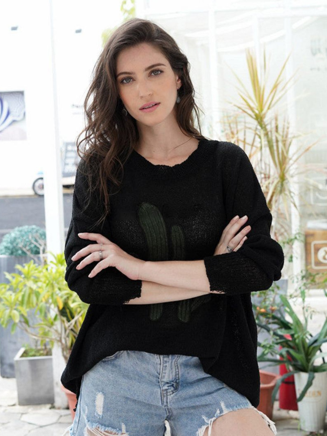 

Oh Rare Women Pullover, Black