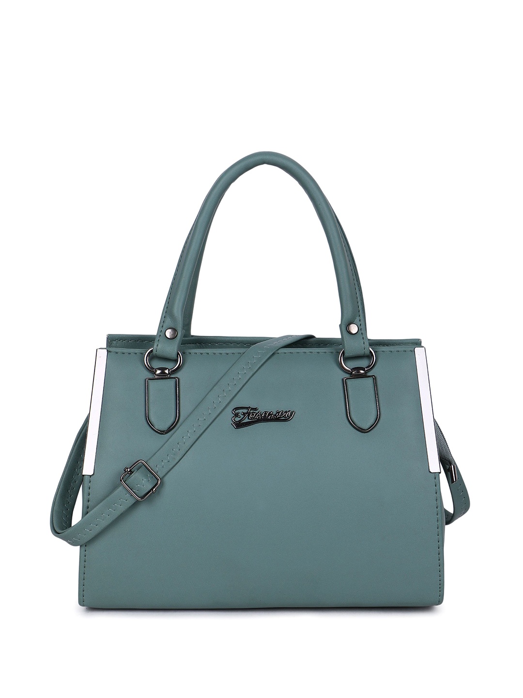 

LADY QUINTON PU Structured Handheld Bag, Green