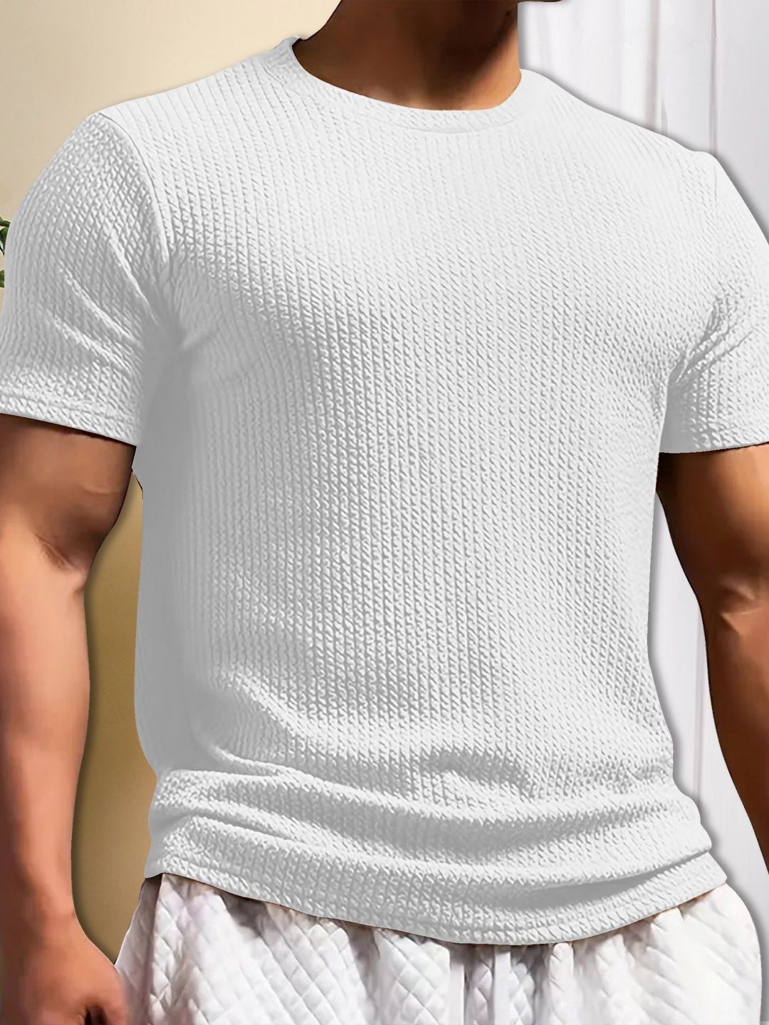 

Moda Rapido Men T-shirt, White