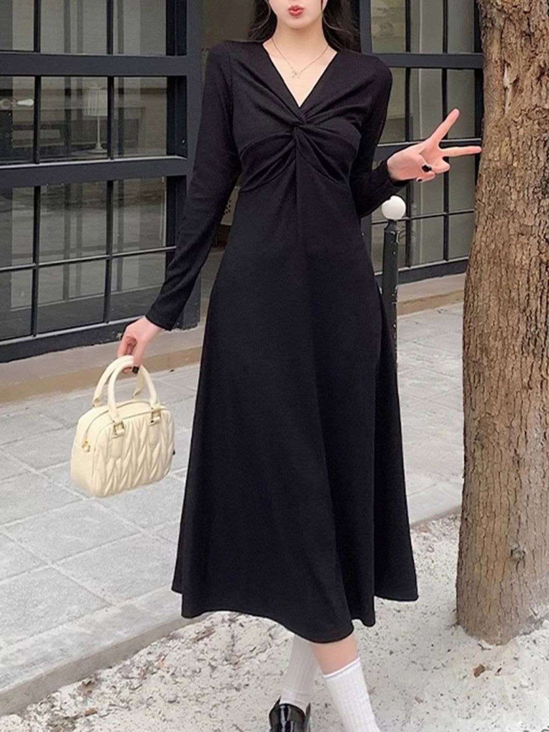 

DressBerry Midi Dress, Black