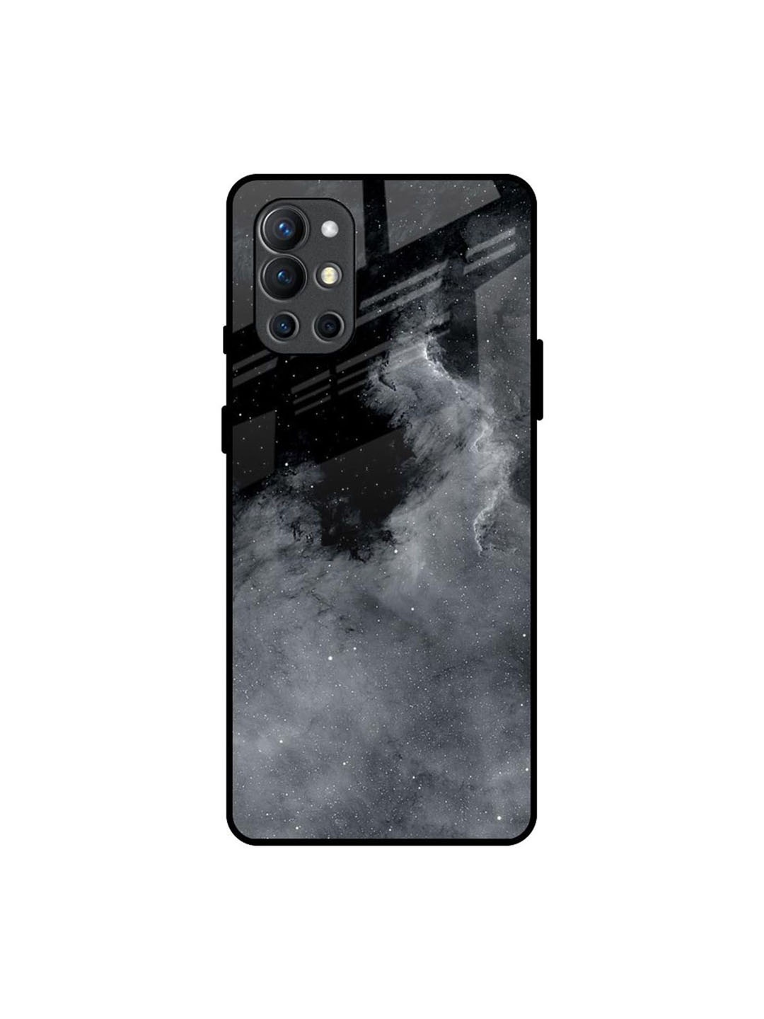 

QRIOH Quirky Printed OnePlus 9R Back Case Mobile Accessories, Grey