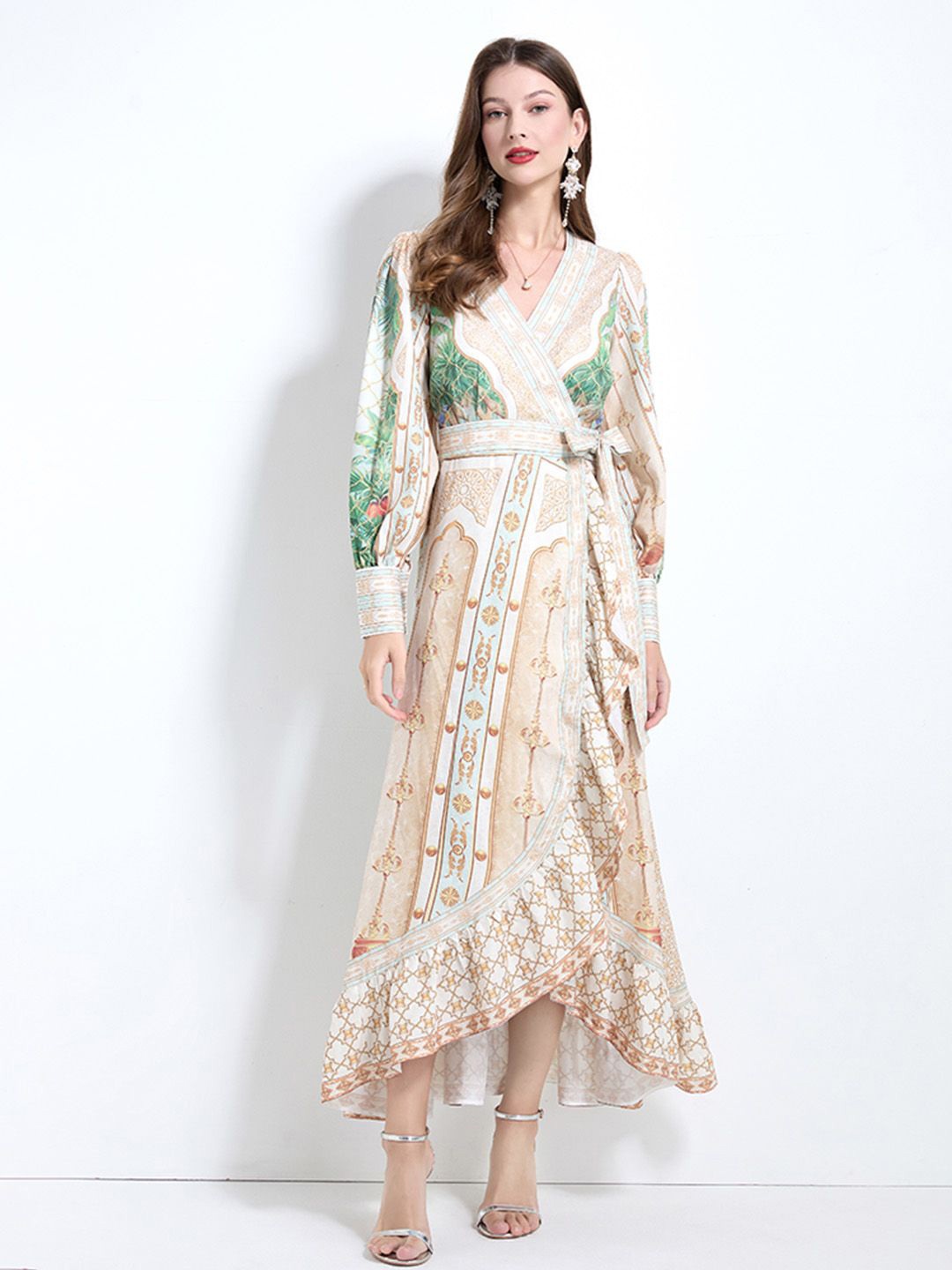 

JC Collection Floral Print Maxi Dress, Multi