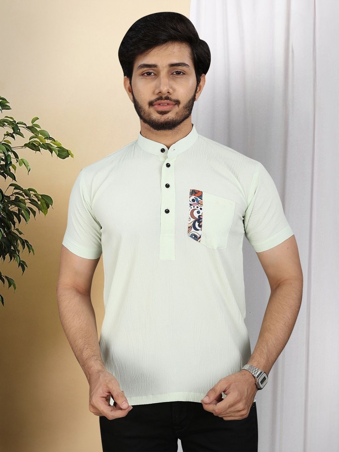 

Moda Rapido Men T-shirt, Green
