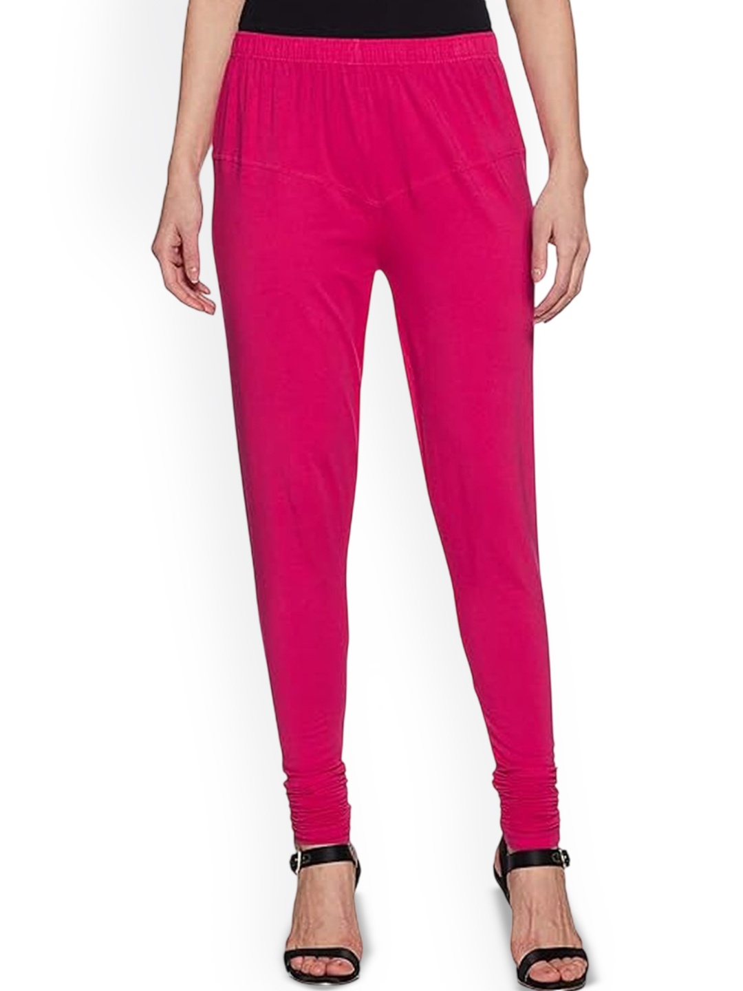 

Aadikart Churidar Length Leggings, Pink