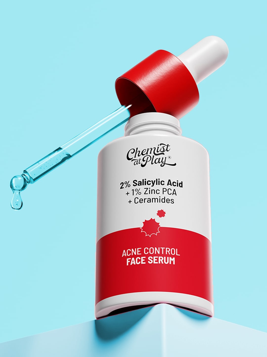 

Chemist at Play 2% Salicylic Acid Face Serum- 30 ml, Red