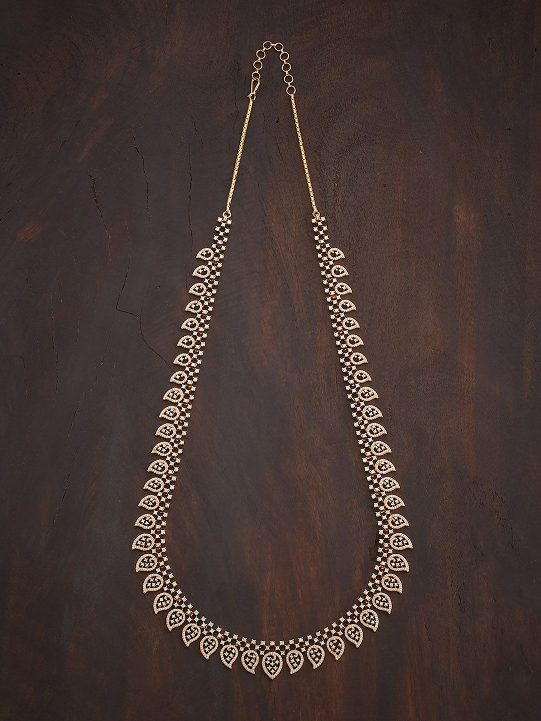 

Kushal's Fashion Jewellery Copper Gold-Plated Necklace