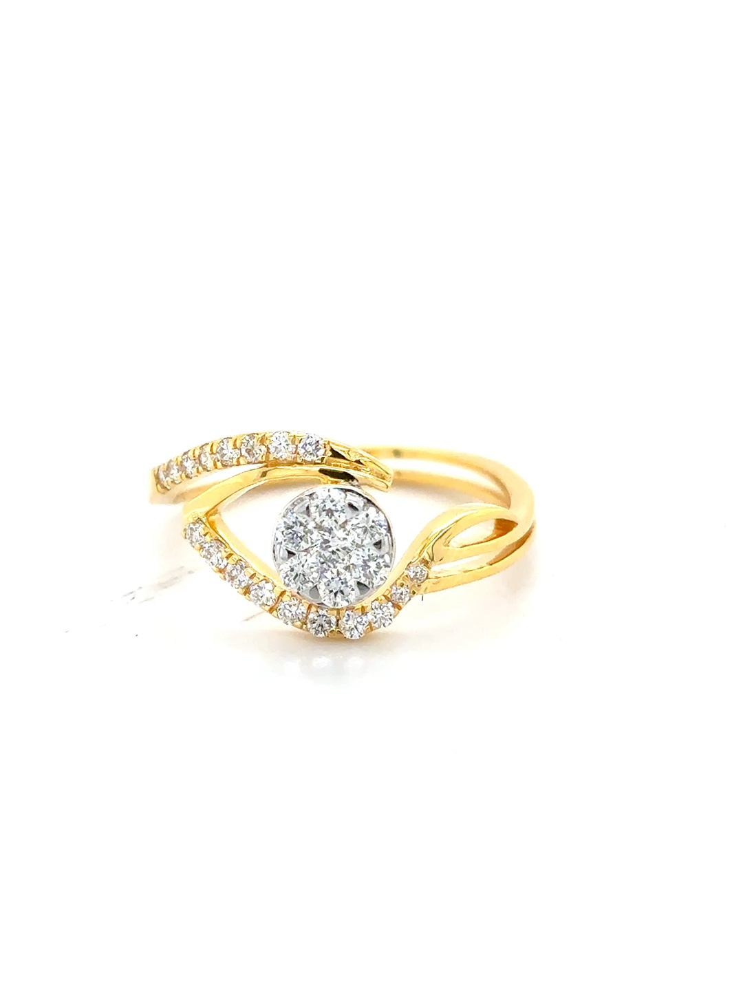 

SHAIVA Women Gold Ring Diamond