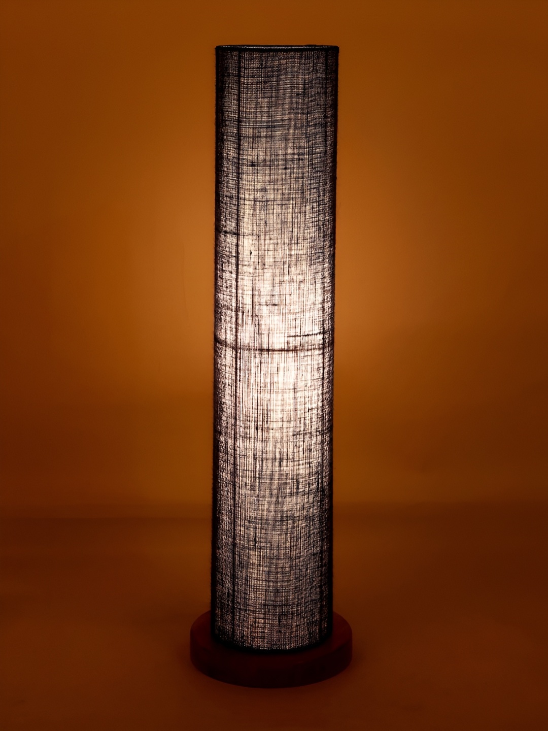 

Devansh Blue & Brown Cylinder Shaped Wooden Floor Lamp