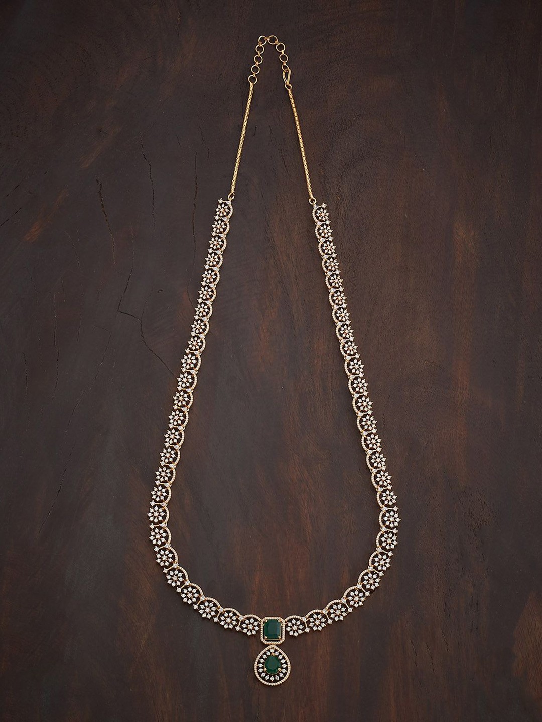 

Kushal's Fashion Jewellery Copper Gold-Plated Necklace