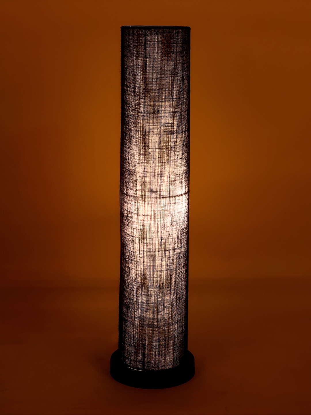 

Devansh Blue & Black Jute Wooden Cylinder Shaped Floor Lamp