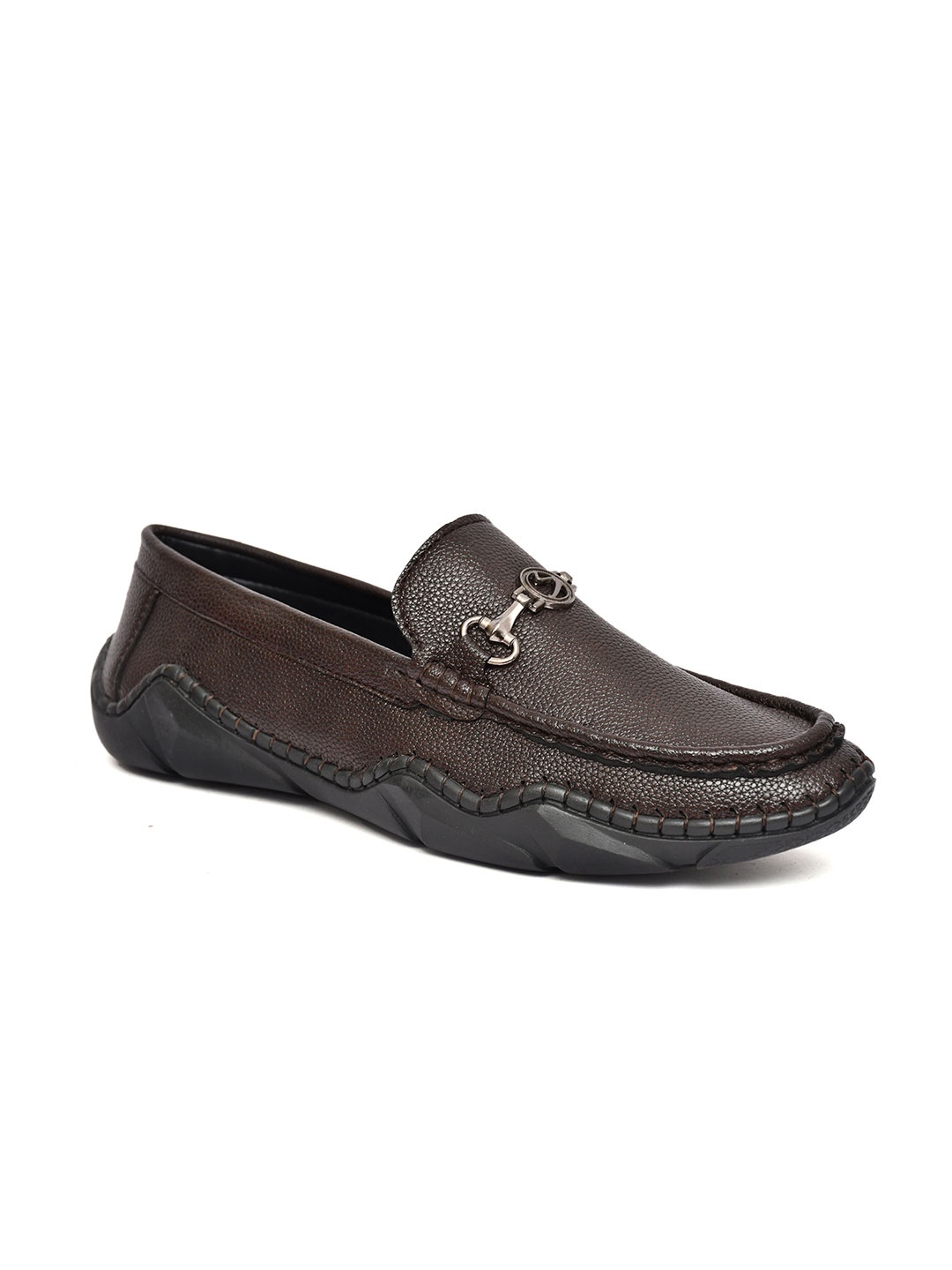 

Killer Men Textured Loafers, Brown