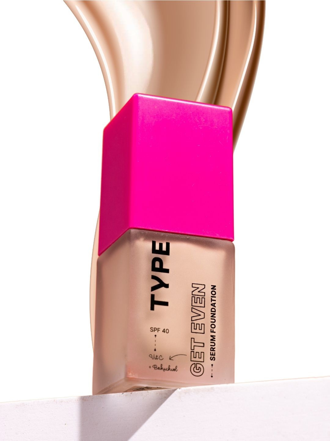 

TYPE BEAUTY INC Get Even Foundation- 20 ml- Biscotti 118, Nude