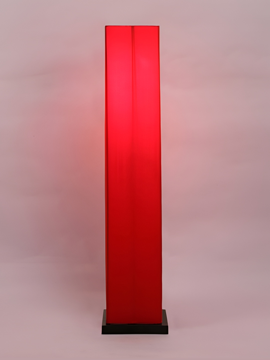 

Devansh Red & Brown Cotton Wooden Rectangle Shaped Floor Lamp