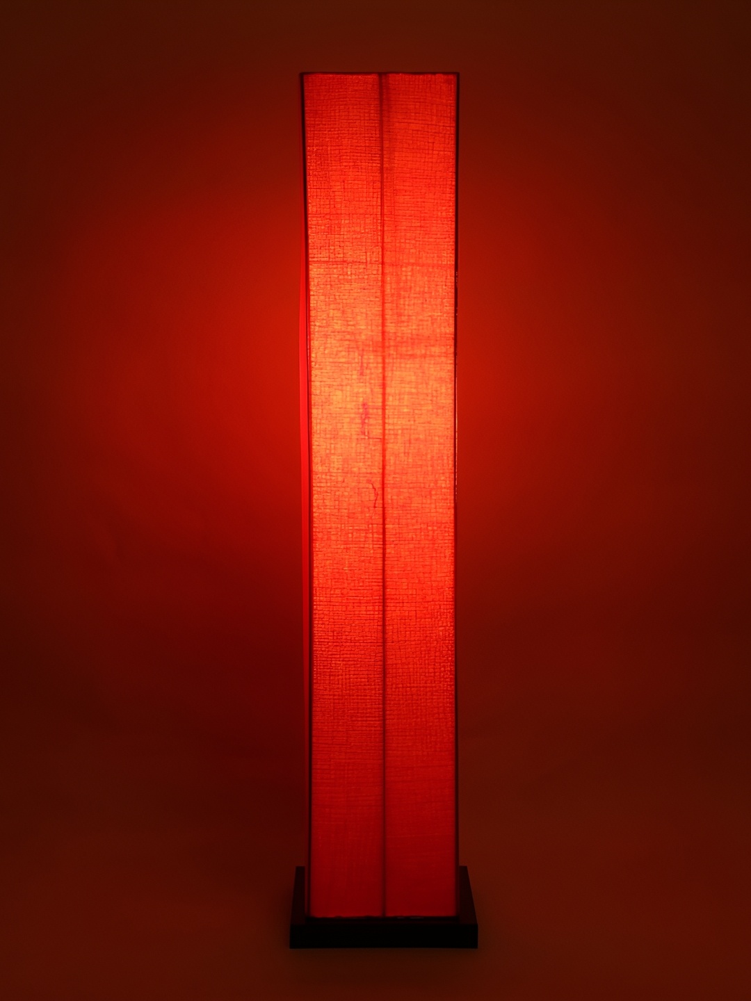 

Devansh Orange Colored & Brown Cotton Wooden Rectangle Shaped Floor Lamp