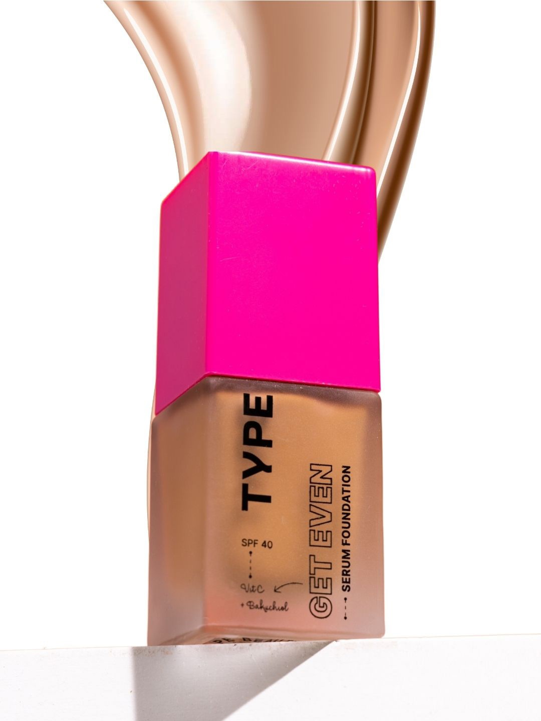 

TYPE BEAUTY INC Get Even Foundation- 20 ml- Pecan 334, Nude