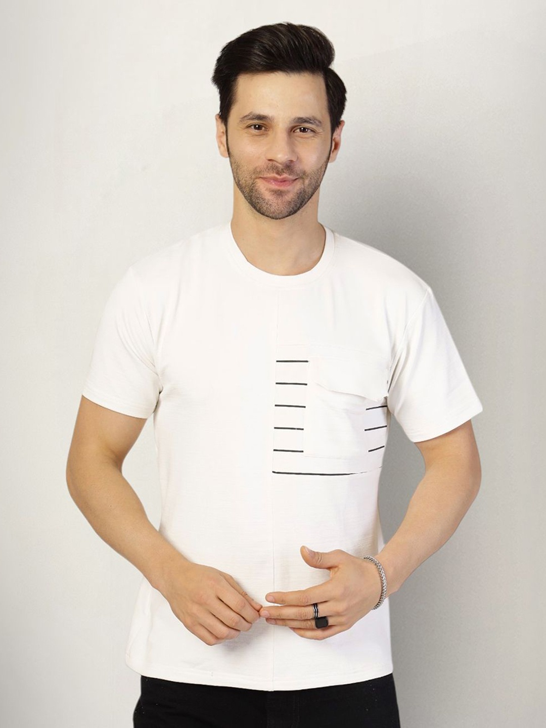 

SZN Men Original Opaque Casual Shirt, White