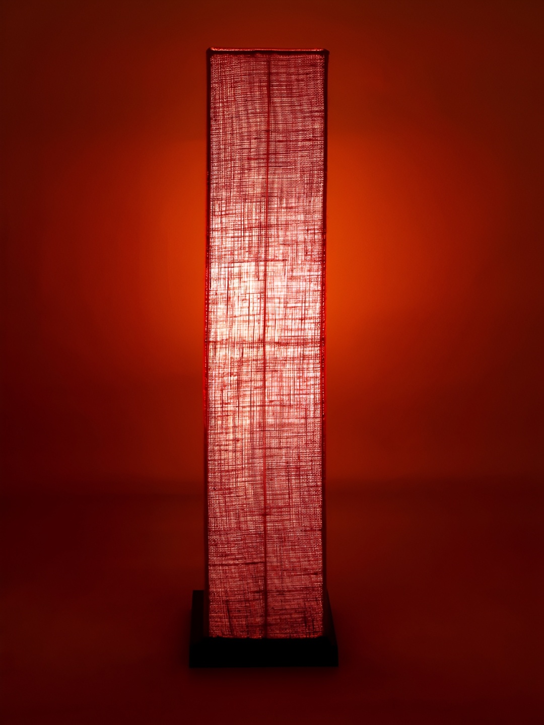 

Devansh Pink & Brown Rectangle Shaped Wooden Floor Lamp