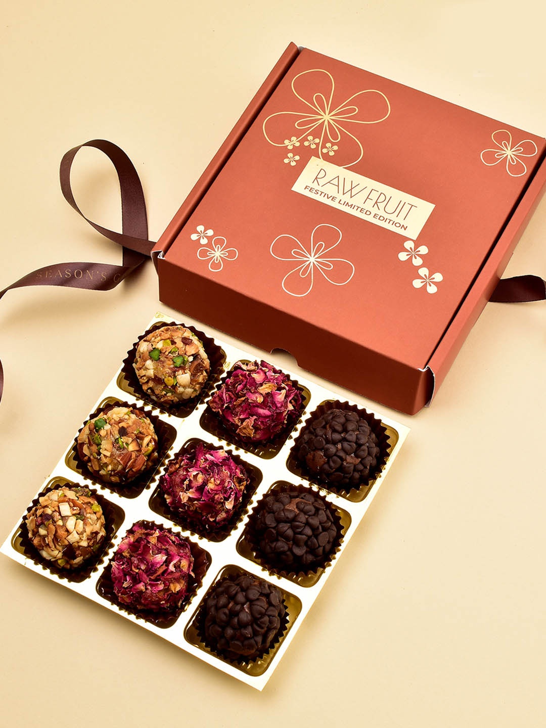 

RawFruit Eid Hamper Sweets, Brown