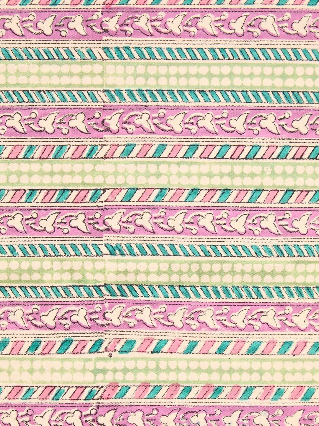 

Fabindia Roma Pink & Yellow 6 Pieces Floral Printed Cotton Rectangle Table Placemats