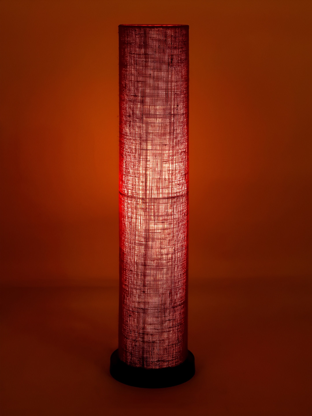 

Devansh Red & Brown Cylinder Shaped Wooden Floor Lamp, Maroon