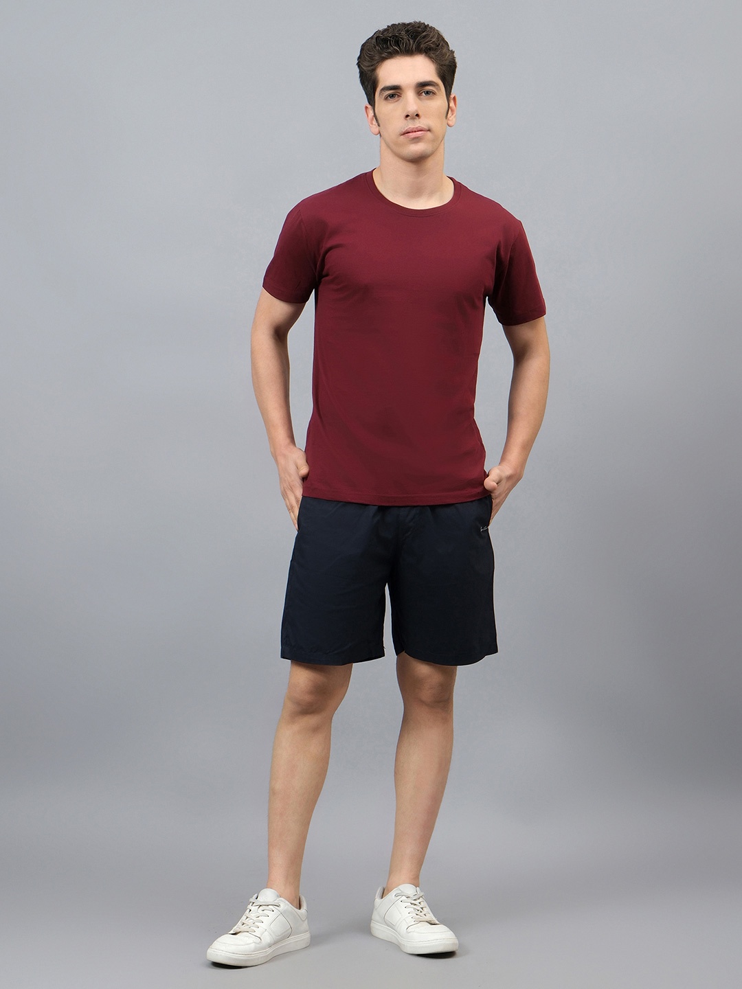 

Cantabil Men Outdoor Shorts, Navy blue