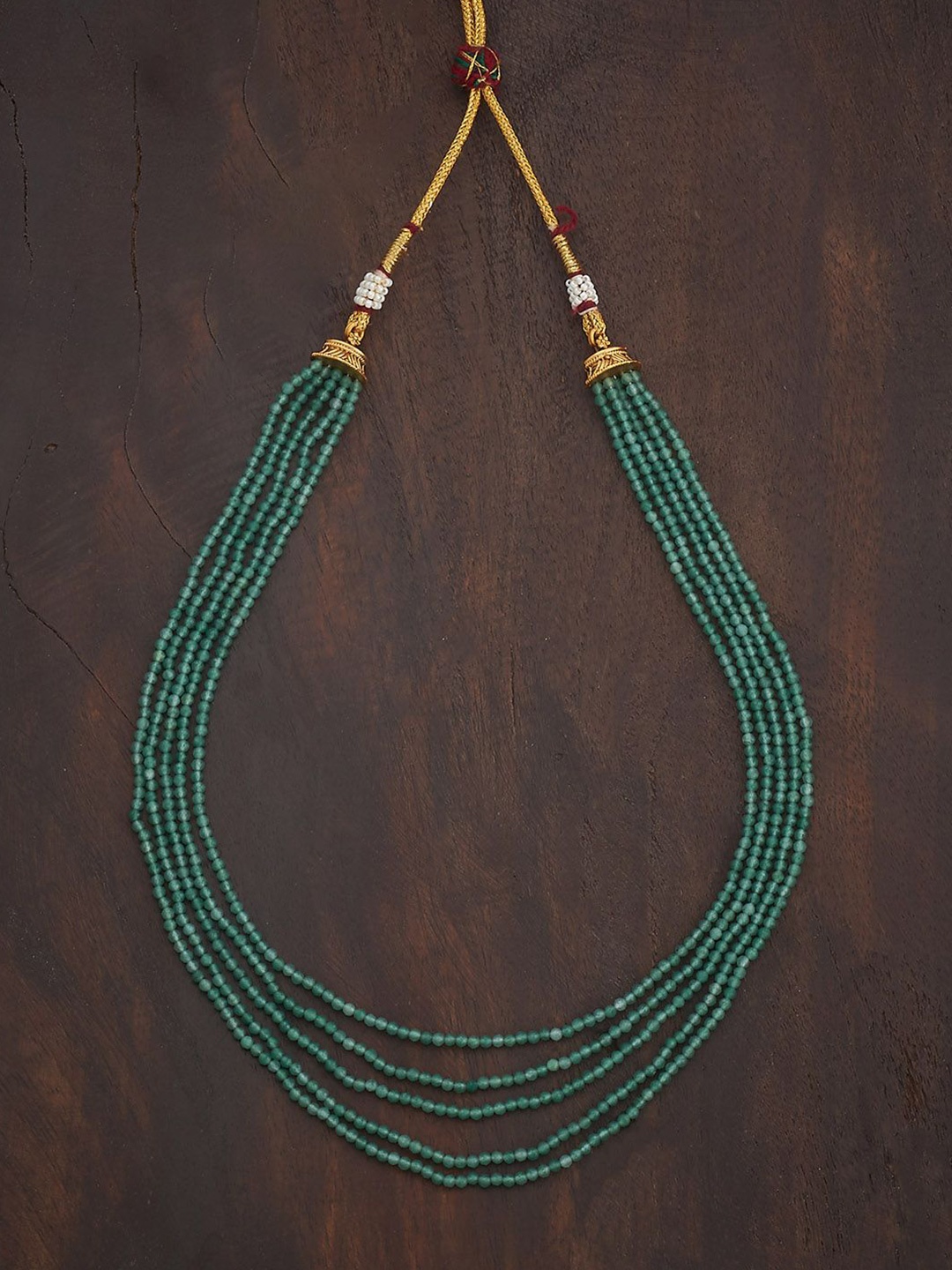 

Kushal's Fashion Jewellery Copper Gold-Plated Antique Chain