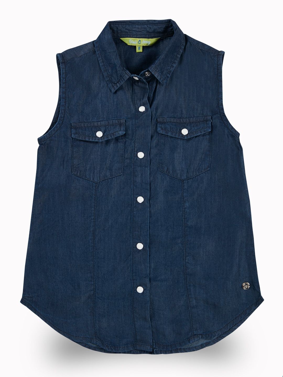 

Gini and Jony Denim Top, Blue