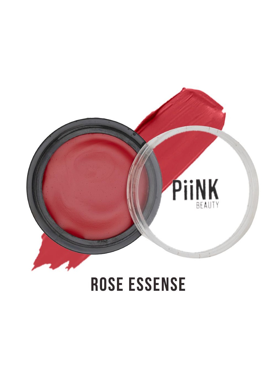 

PiiNK Beauty Vitamin E Creme Lip N Cheek Tint - Rose Essence LC - 01, Red