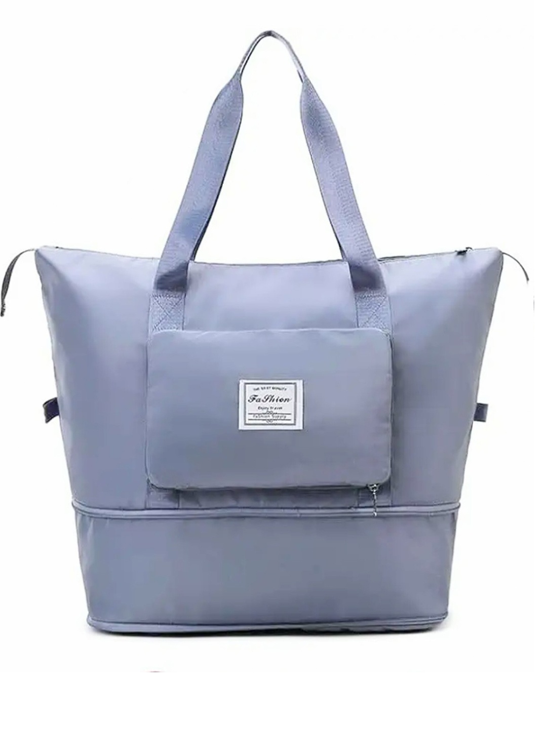 

VILLISHA ENTERPRISE Shopper Handheld Bag with Tasselled, Blue