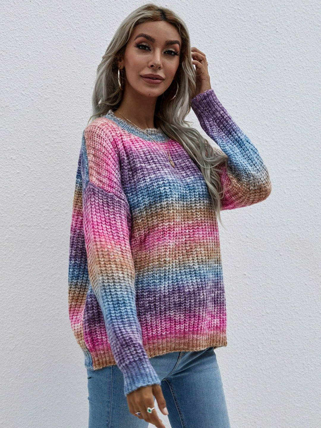 

Oh Rare Women Pullover, Purple