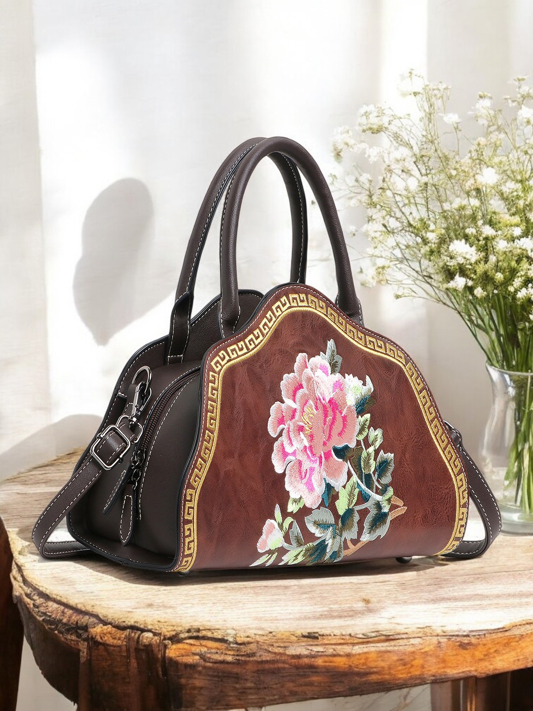 

Exotic Sling Bag, Brown