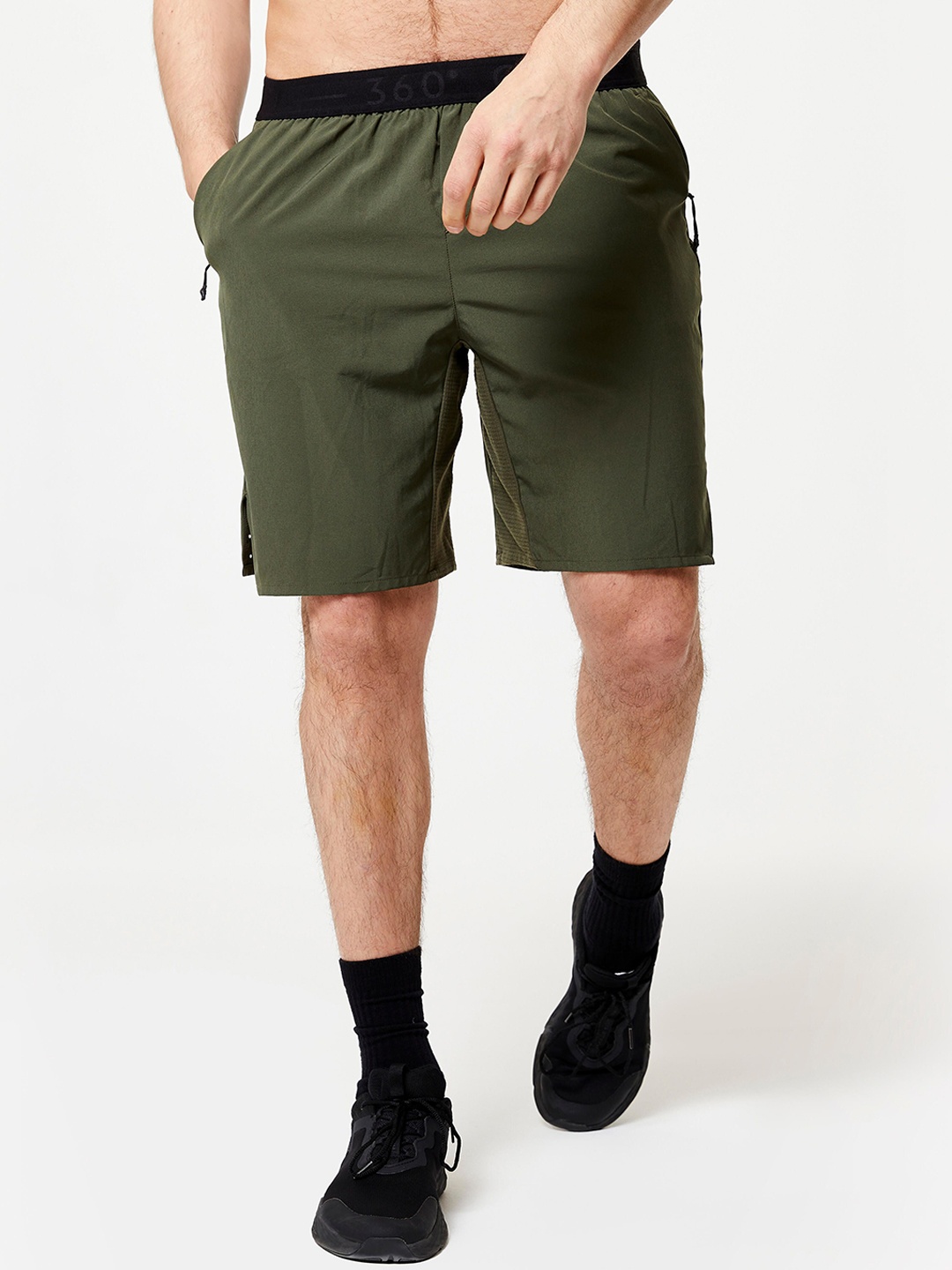

Domyos By Decathlon Men Performance Cross Training Sports Shorts, Khaki