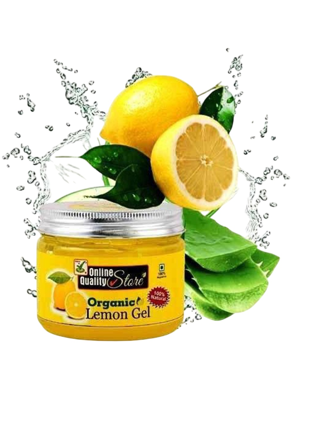 

Online Quality Store Organic Lemon Gel For Reduce Acne - 200 g, Yellow