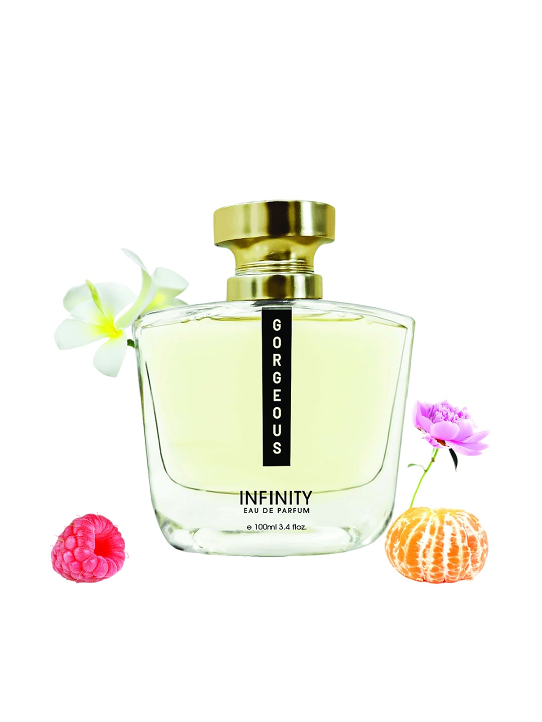 

Infinity Set Of 2 Gorgeous Eau De Parfum - 100 ml Each, Transparent