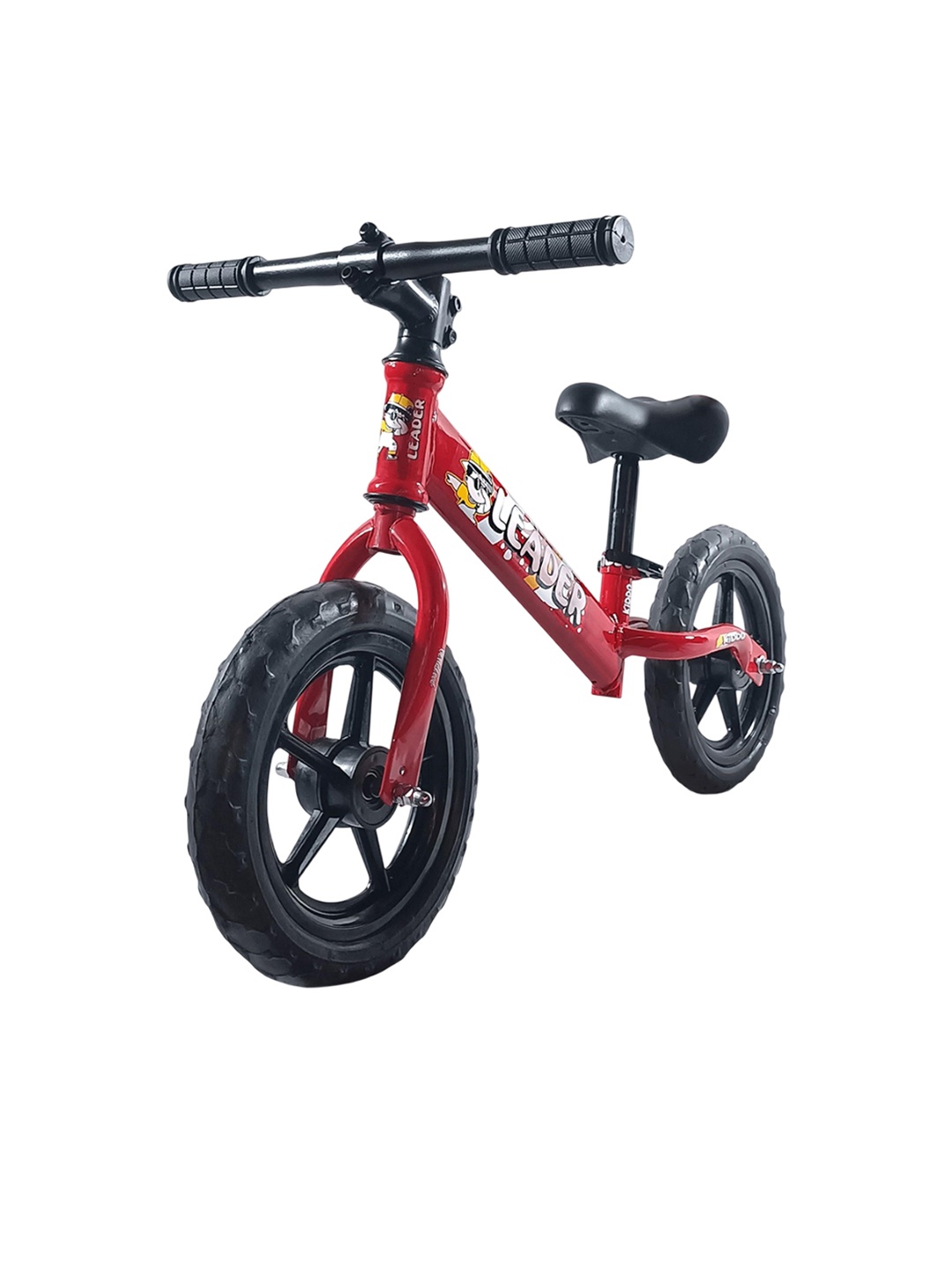 

LEADER Kids Lightweight Pedal Free Balancing Bicycle, Red