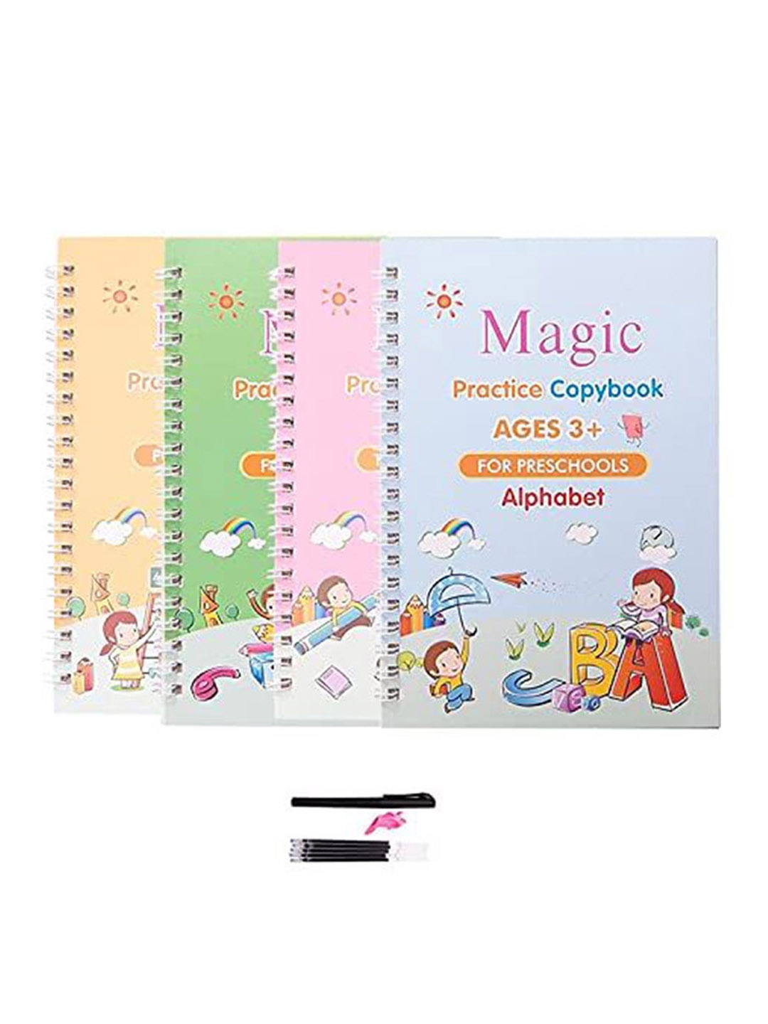 

ADKD Set of 4 BPA Free Skill Development Toy Learning and Development Toys, Multi