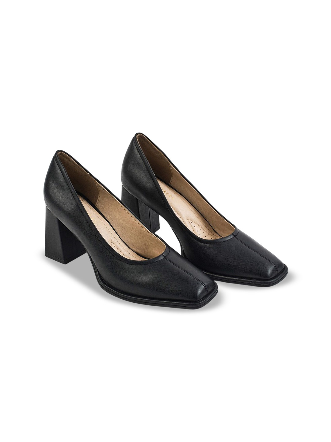 

Lino Perros Block Pumps, Black