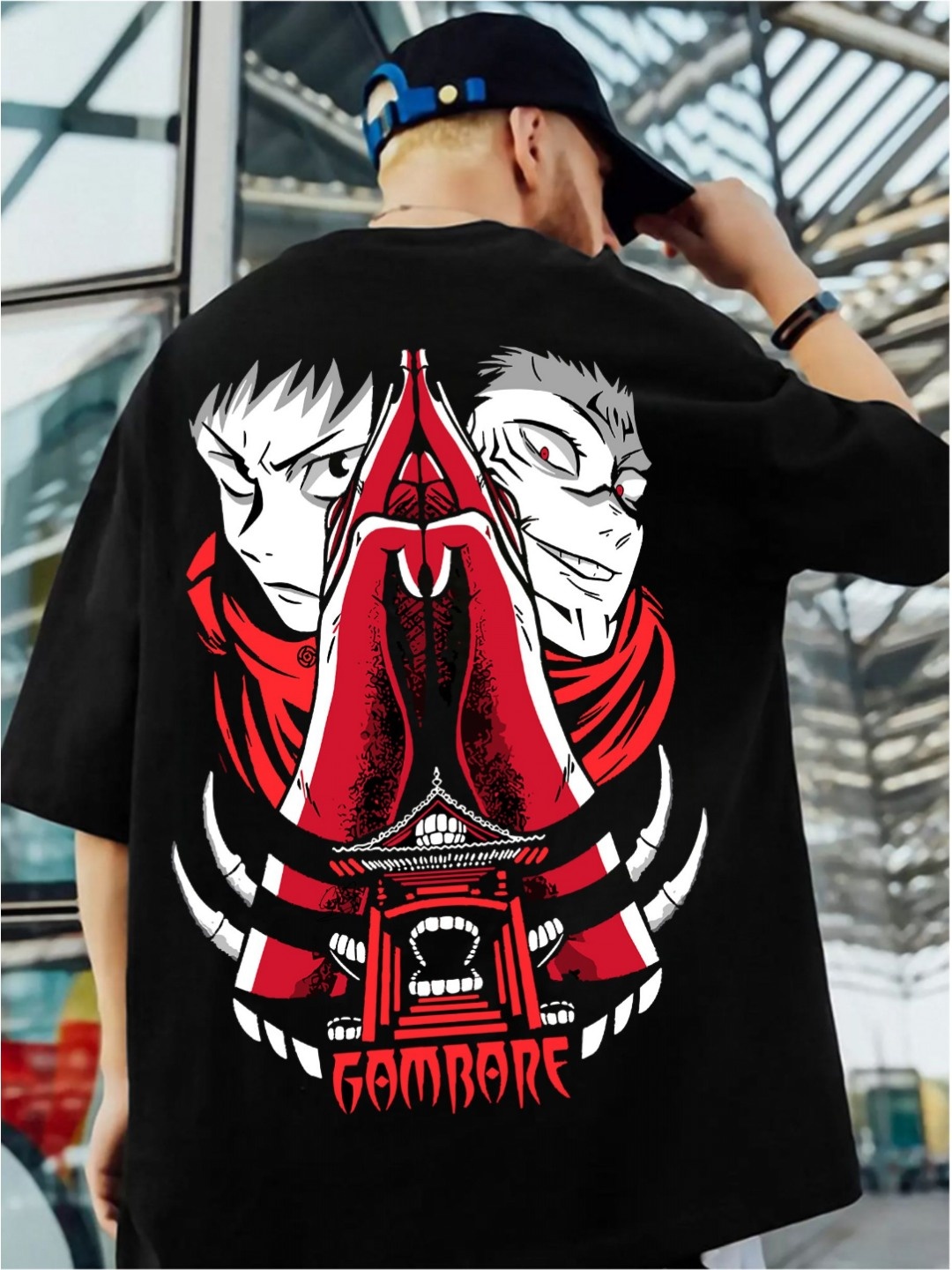 

zentik Men Printed Abzorb T-shirt, Black