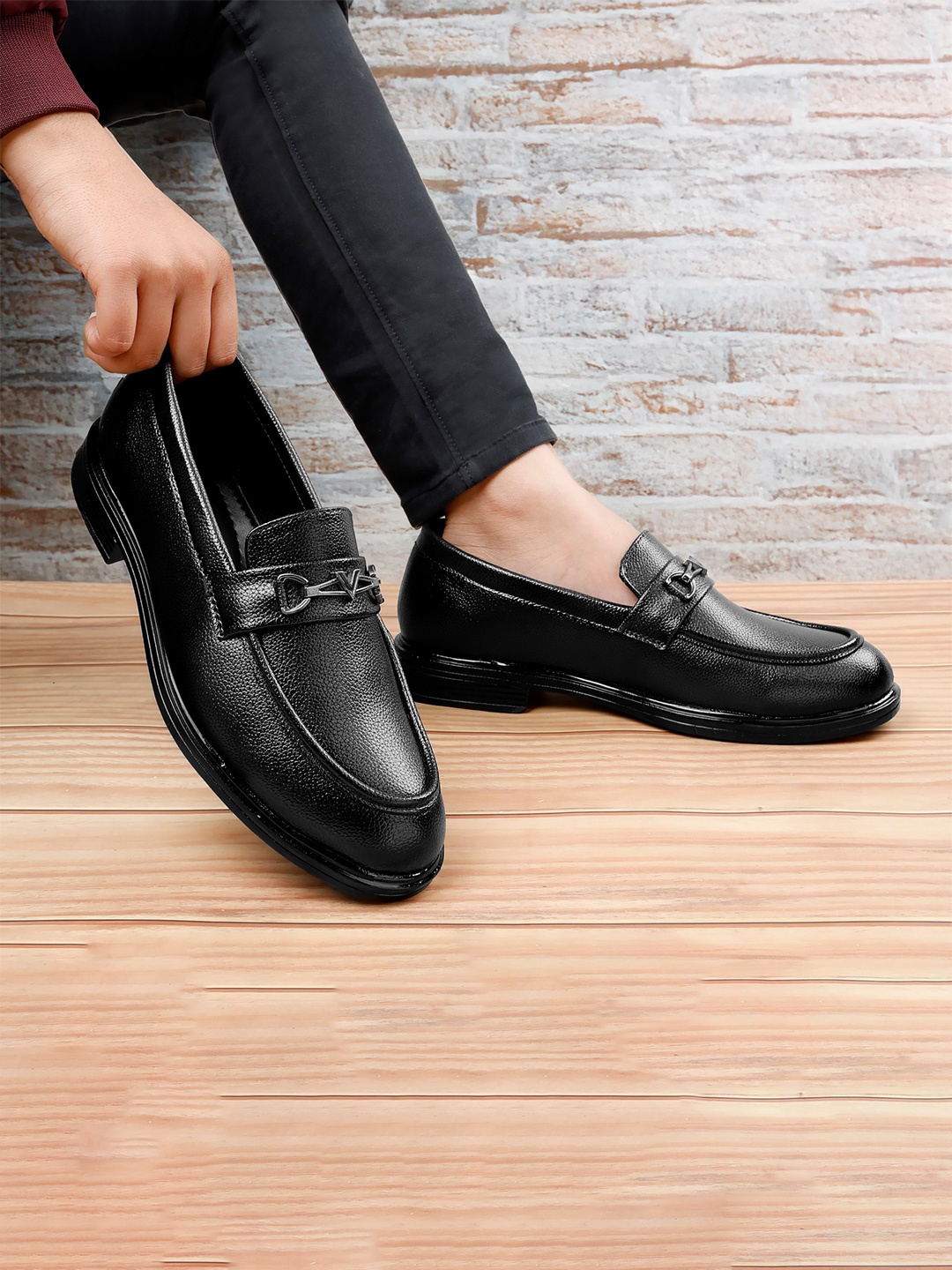 

ROCKFIELD Men Loafers, Black