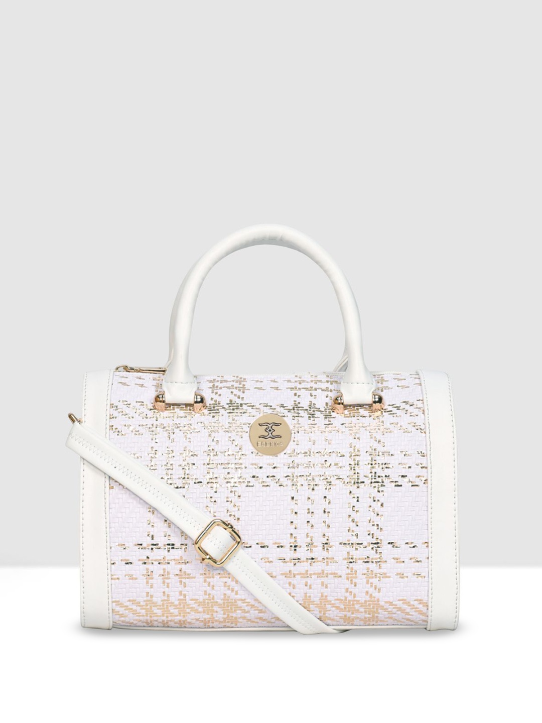 

ESBEDA PU Swagger Handheld Bag, White