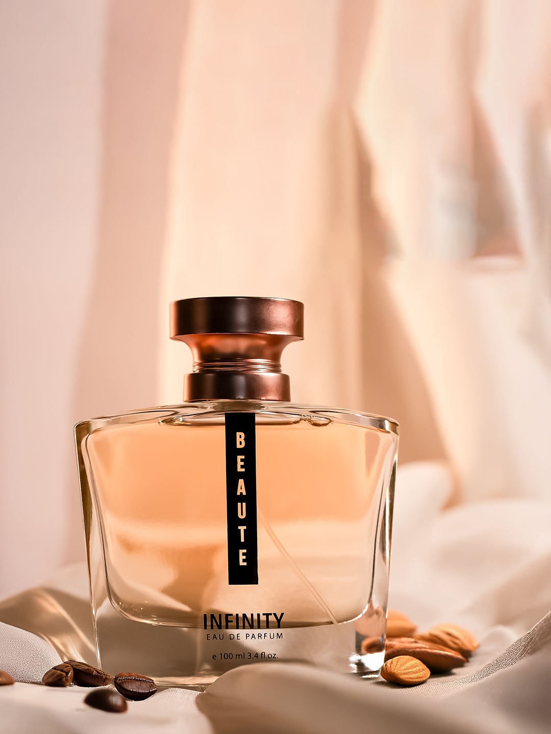 

Infinity Set Of 2 Beaute Eau De Parfum - 100 ml Each, Transparent