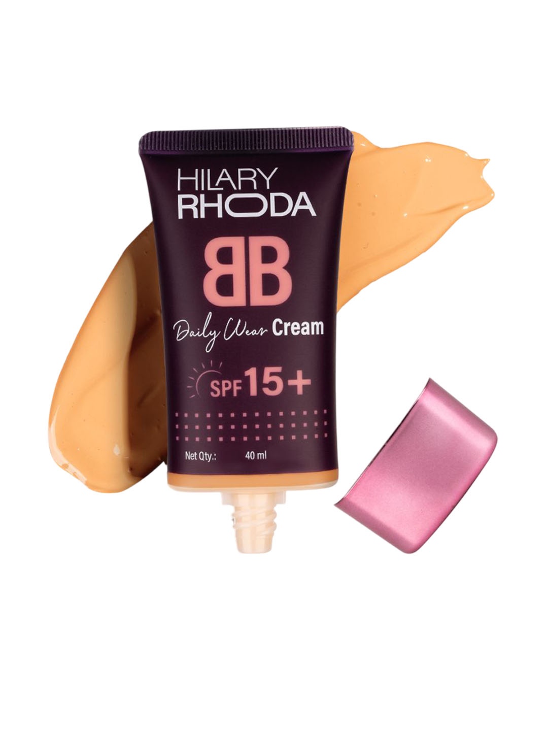 

Hilary Rhoda BB Cream With SPF 15 Hides Blemishes & Pigmentation 40ml Fair Ivory 2, Beige