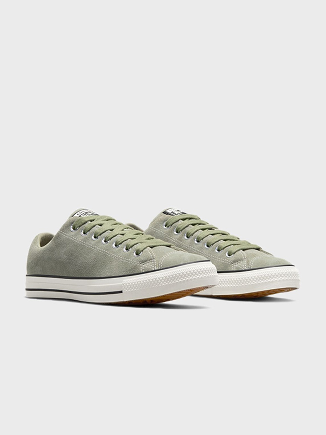 

Converse Unisex Suede Sneakers, Olive